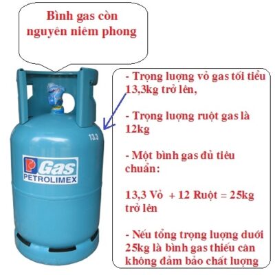 Bình gas Petrolimex